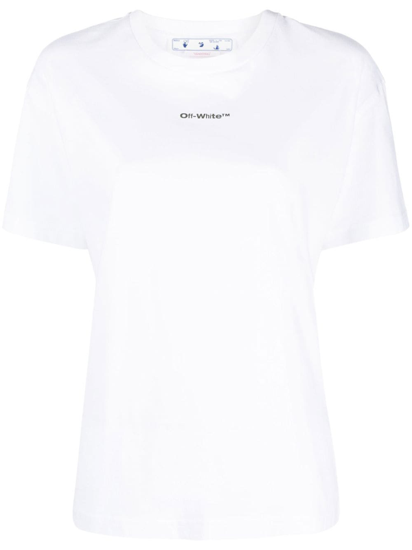 OFF-WHITE Flock Chine Flower Arrow Tee White/Multi