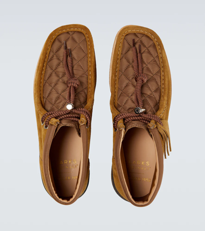 Moncler Genius 2 Moncler 1952 X Clarks Originals Wallabee绒面革靴