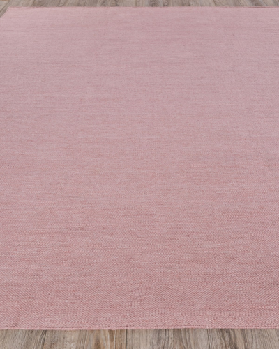 Exquisite Rugs Featherington Flatweave Rug, 6' X 9' In Light Pink