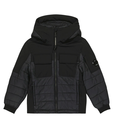 Shop C.p. Company Padded Technical Jacket In Black