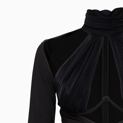 Shop Alessandro Vigilante Bodysuit In Black