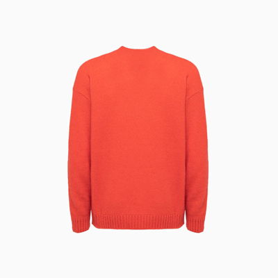 Shop Laneus Soft Cashmere Sweater In Corallo