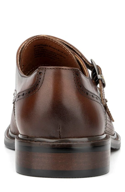 Vintage Foundry Morgan Monk Strap Leather Loafer In Tan
