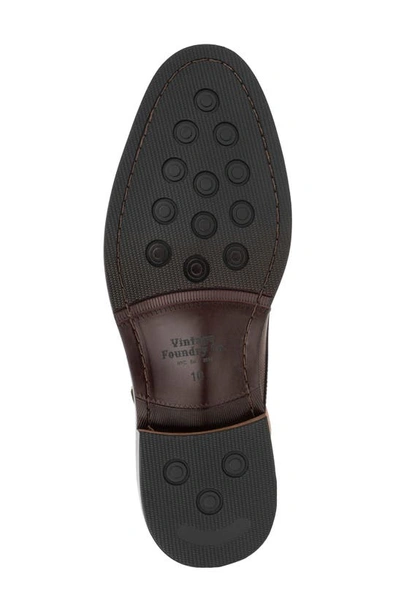 Vintage Foundry Morgan Monk Strap Leather Loafer In Tan