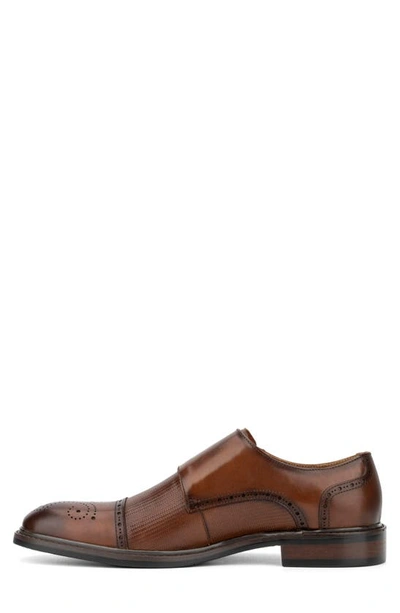 Shop Vintage Foundry Morgan Monk Strap Leather Loafer In Tan