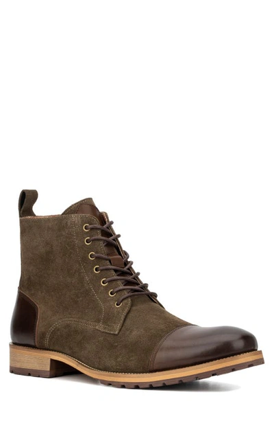 Shop Vintage Foundry Seth Cap Toe Boot In Brown