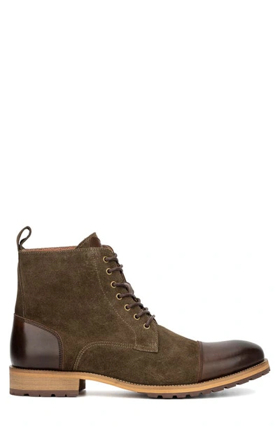 Shop Vintage Foundry Seth Cap Toe Boot In Brown