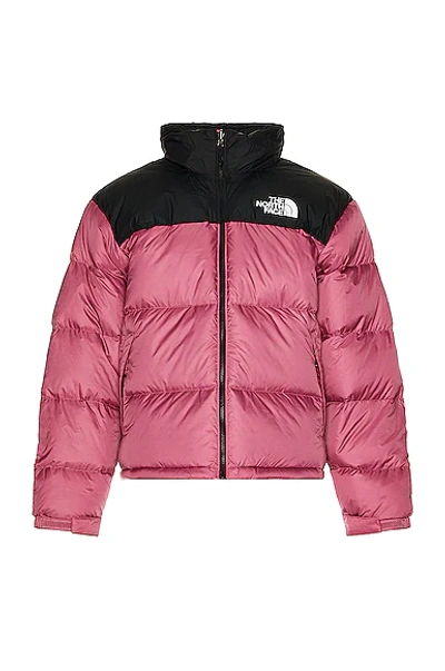 Shop The North Face 1996 Retro Nuptse Jacket In Red Violet