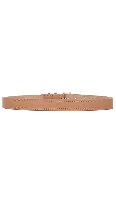 Shop Lovestrength Classic Belt In Ruby Tan