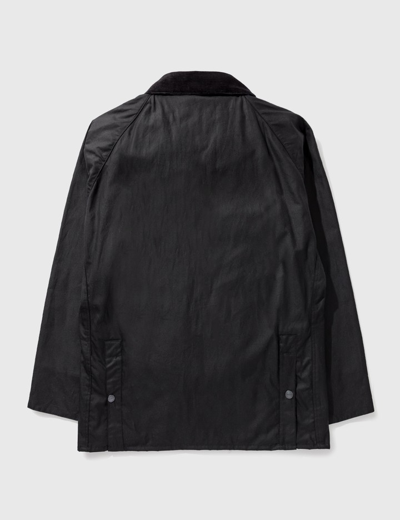 Shop Moncler Genius 2 Moncler 1952 Barbour Waxed Cotton Jacket In Black