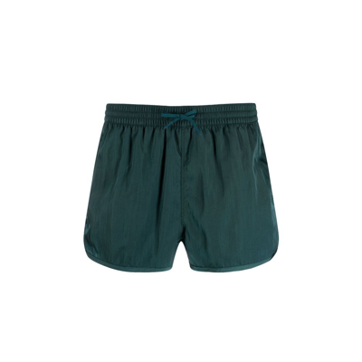 Shop Cdlp Green Swim Shorts