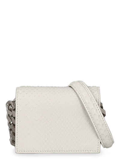 Shop Calvin Klein 205w39nyc Leather Cross Body Bag In White