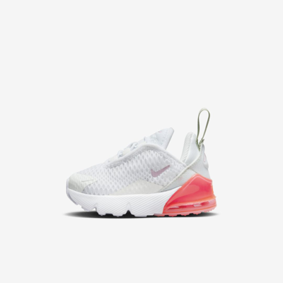 Shop Nike Air Max 270 Baby/toddler Shoes In White
