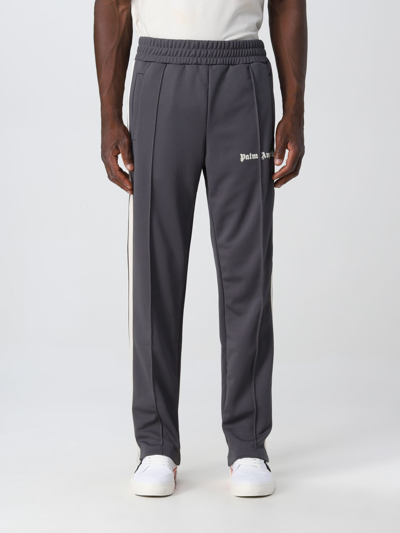 Shop Palm Angels Trousers  Men In Grey
