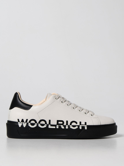 Shop Woolrich Sneakers  Woman Color White