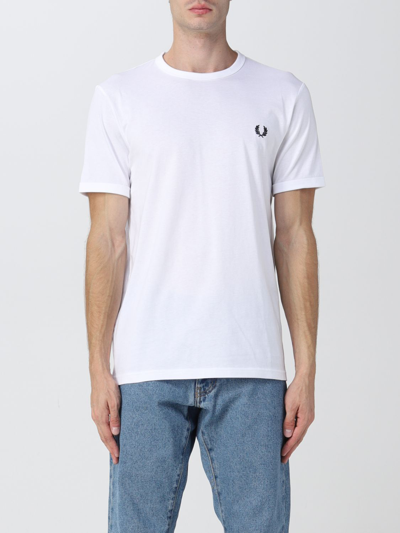 Fred Perry T-shirt Men In Ivory | ModeSens