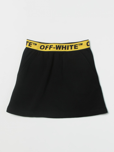 Shop Off-white Skirt  Kids Color Black