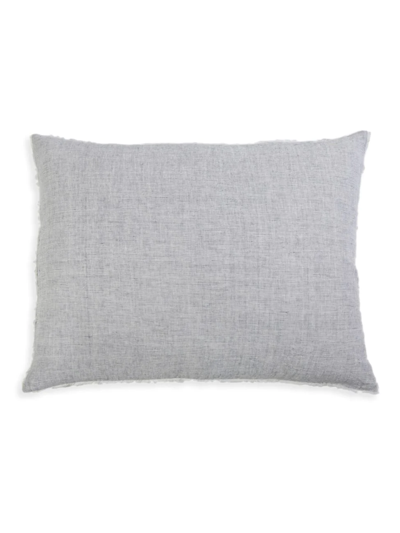 Shop Pom Pom At Home Logan Linen Pillow & Insert In Navy