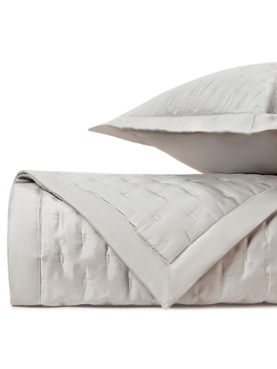 Shop Home Treasures Fil Coupe Quilted King Coverlet & Shams Set In Oyster