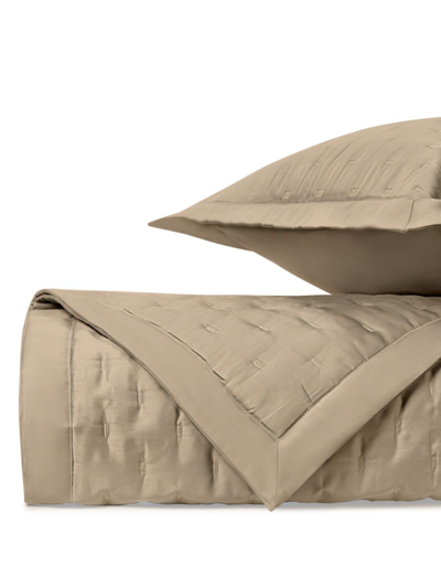 Shop Home Treasures Fil Coupe Quilted King Coverlet & Shams Set In Candle Light