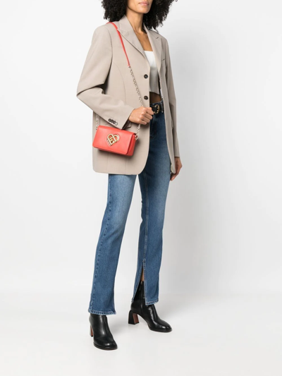 Shop Furla Mini Ciliegia Crossbody Bag In Orange