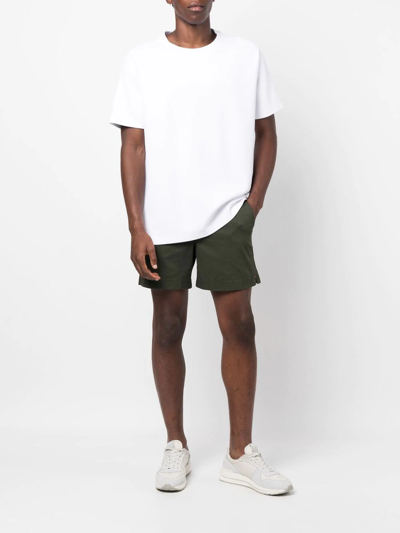 Shop Orlebar Brown Bulldog Twill Shorts In Grün