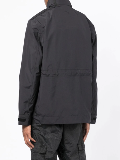 A-cold-wall* Technical M65 Logo-patch Windbreaker In Black