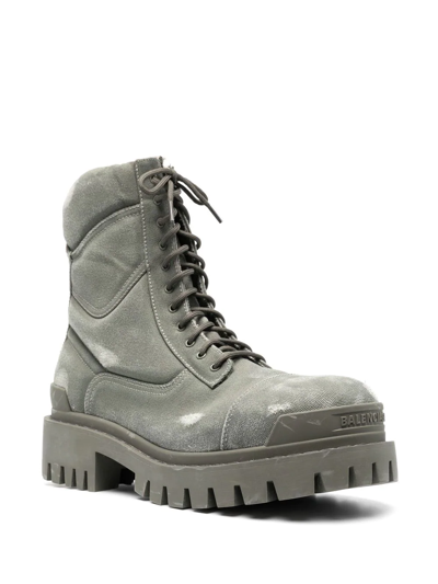 Balenciaga Strike lace-up Boots - Farfetch