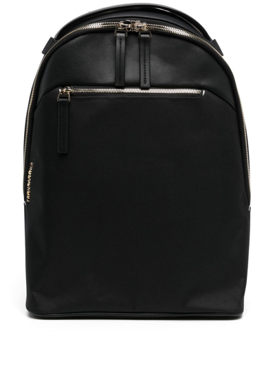Troubadour Ember Zip-pocket Backpack In Black