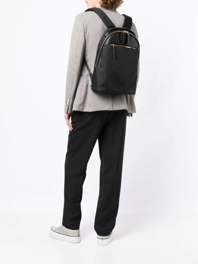 Shop Troubadour Ember Zip-pocket Backpack In Black