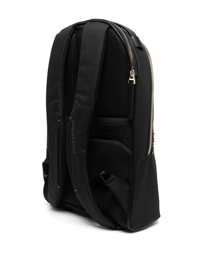 Shop Troubadour Ember Zip-pocket Backpack In Black