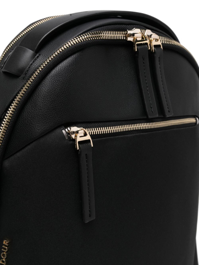 Troubadour Ember Zip-pocket Backpack In Black