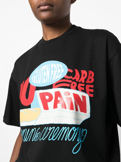 Opening Ceremony Graphic-print Cotton T-shirt In Schwarz