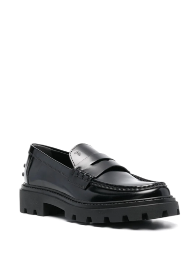 Tod's Tod`s Mocassino In Schwarz