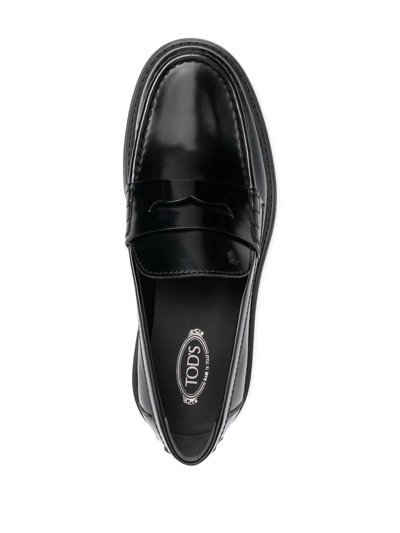 Tod's Tod`s Mocassino In Schwarz