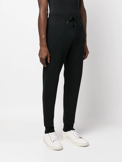 Shop Polo Ralph Lauren Embroidered-logo Track Pants In Schwarz