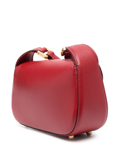 Shop Valentino Vlogo Signature Crossbody Bag In Rot