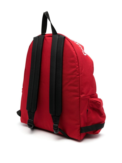 Shop Undercover X Eastpak Doublr Backpack In Rot