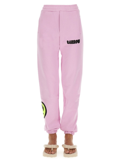 Shop Barrow Jogging Pants In Pink