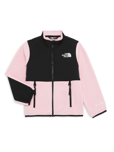 Shop The North Face Little Girl's Denali Polyester Jacket In Pink