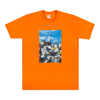 Pre-owned Supreme Trash Tee 'orange'