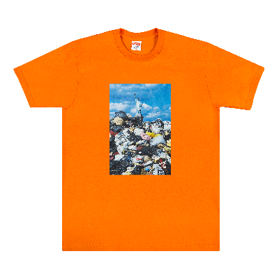 Pre-owned Supreme Kids'  Trash Tee 'orange'