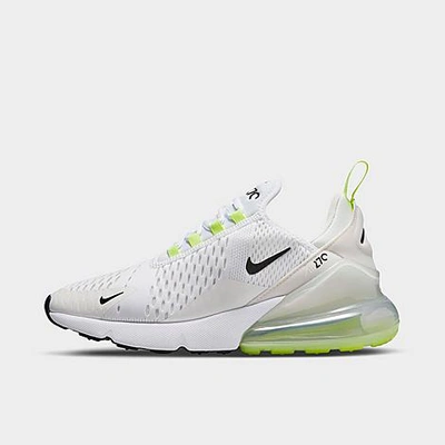 Shop Nike Women's Air Max 270 Casual Shoes In White/black/light Bone/ghost Green/light Soft Pink