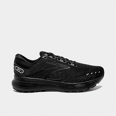 Shop Brooks Men's Glycerin 20 Running Shoes In Black/black/ebony