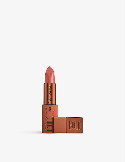 Shop Too Faced Ganache Cocoa Bold Em-power Pigment Cream Lipstick 3.3g