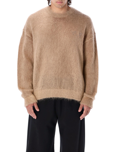 Shop Off-white Arrow Skate Knit Sweater In Camel