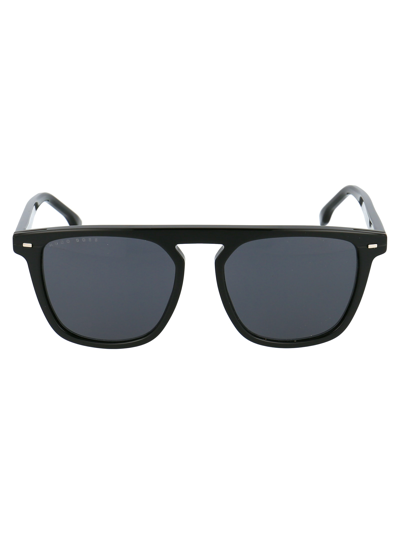 Shop Hugo Boss Boss 1127/s Sunglasses In 807ir Black