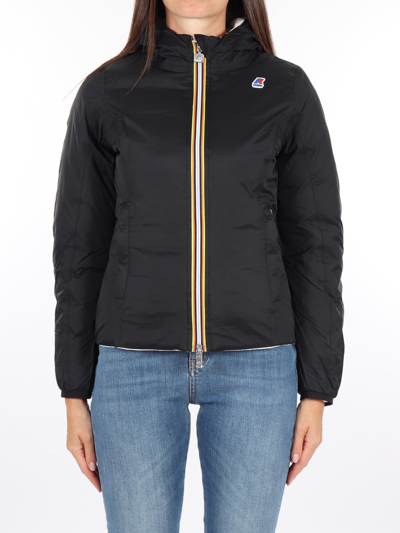 K-way Lily Thermo Plus2 Double Jacket In Black | ModeSens