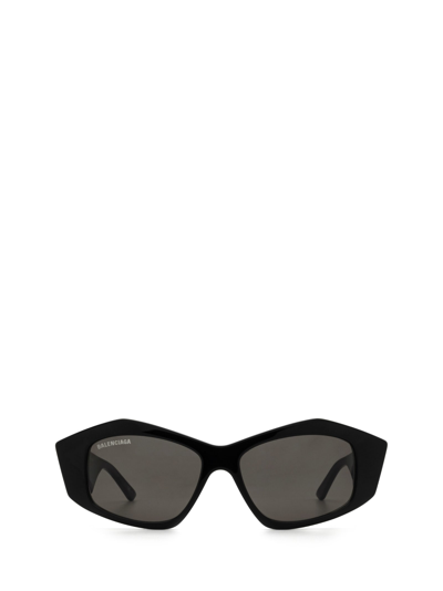 Shop Balenciaga Bb0106s Black Sunglasses