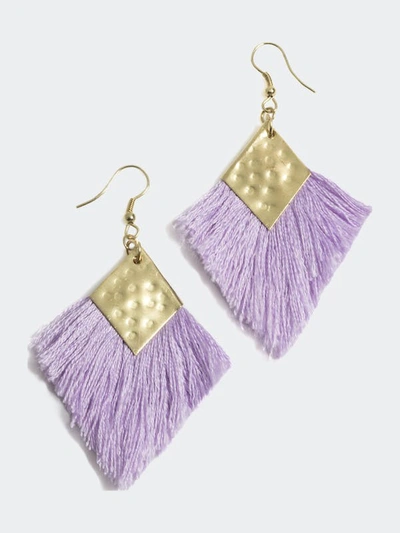 Shop Shiraleah Selma Earrings, Lilac In Purple